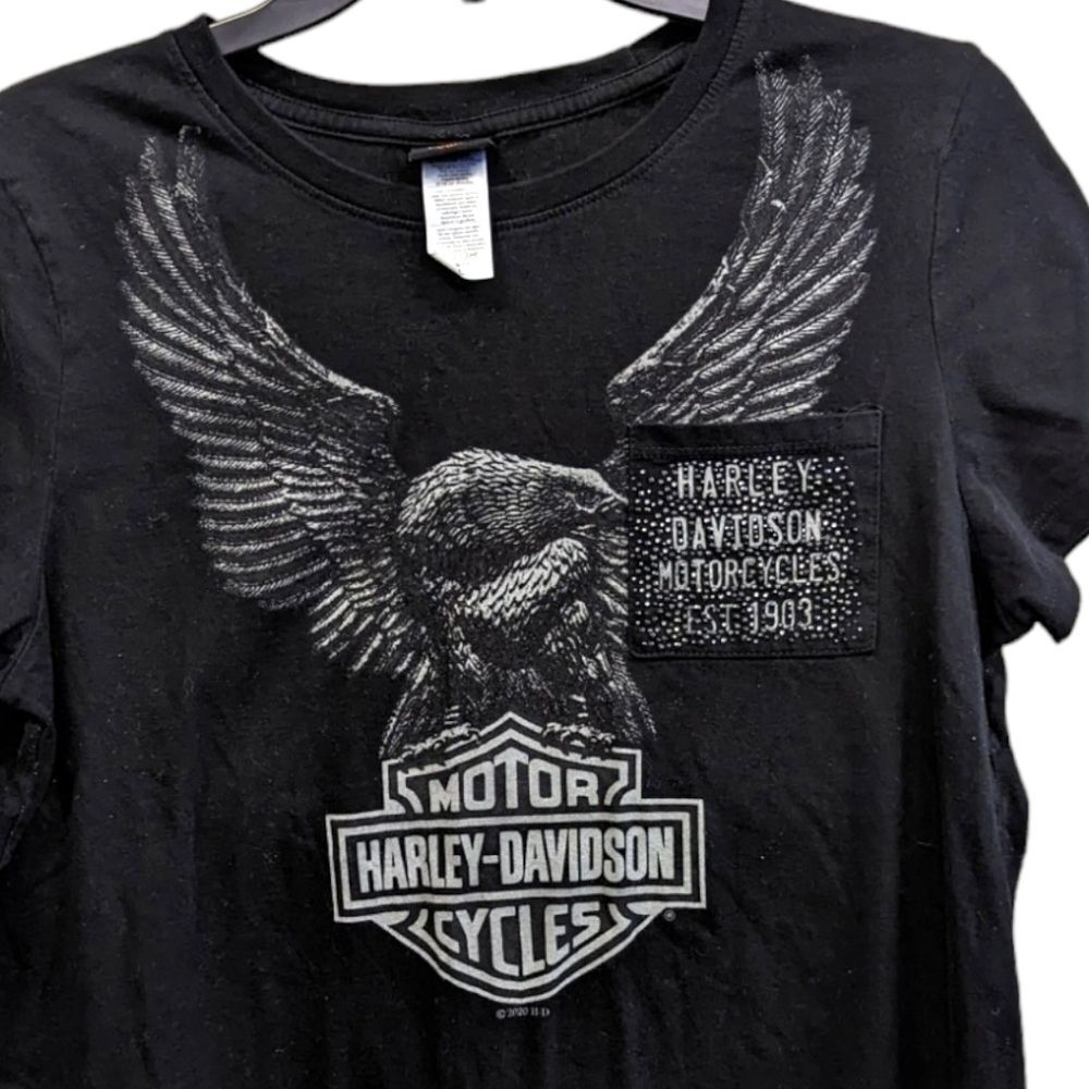 Harley Davidson Rochester Minnesota t-shirt - Picture 3 of 6